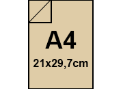 Cartoncino Favini, The Tube 1S, 120 g/m², A4, MUD bra1780