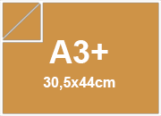 carta Cartoncino The Tube Hide, Favini TOFFEE, 360gr, a3+ CARAMELLO, formato a3+ (30,5x44cm), 1s: patinato su un lato, disegno pelle, 360grammi x mq bra1799ha3+