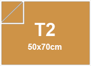 carta Cartoncino The Tube Favini TOFFEE, 340gr, t2 CARAMELLO, formato t2 (50x70cm), 2s: patinato su due lati, 340grammi x mq bra1799t2
