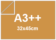 carta Cartoncino The Tube Favini TOFFEE, 120gr CARAMELLO, formato sra3 (32x45cm), 1s: patinato da un solo lato, 120grammi x mq bra1781sra3
