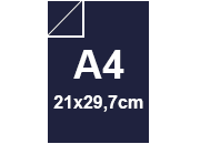 Cartoncino Favini, The Tube 1S, 120 g/m², A4, PETROL bra1782