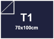 Cartoncino Favini, The Tube 1S, 120 g/m², T1, PETROL bra1782t1