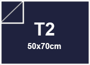 Cartoncino Favini, The Tube 1S, 120 g/m², T2, PETROL bra1782t2