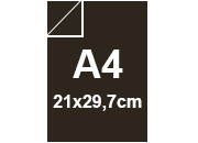 Cartoncino Favini, The Tube 1S, 120 g/m², A4, MARRONE bra1784