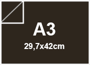 carta Cartoncino The Tube Favini MARRONE, 120gr, a3 MARRONE, formato a3 (29,7x42cm), 1s: patinato da un solo lato, 120grammi x mq bra1784a3