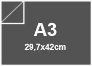 Cartoncino Favini, The Tube 1S, 120 g/m², A3, GRAPHITE bra1785a3