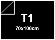 Cartoncino Favini, The Tube 1S, 120 g/m², T1, BLACK bra1786t1