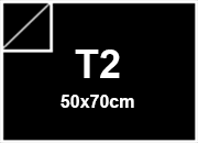 Cartoncino Favini, The Tube 1S, 120 g/m², T2, BLACK bra1786t2