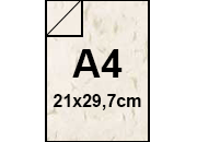 carta Carta SnowPetal 100gr, A4, AVORIO  Formato A4 (21x29,7cm), 100grammi x mq.