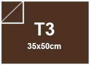 Cartoncino Favini, Burano, 250 g/m², T3, TABACCO 75 BRA1809t3