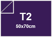 Cartoncino Favini, Burano, 250 g/m², T2, VIOLA IMPERIALE 74 bra1815T2
