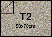 Cartoncino Favini, Majestic Luxus, 120 g/m², T2, REAL SILVER bra1845t2