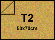 Cartoncino Favini, Majestic Luxus, 120 g/m², T2, REAL GOLD bra1846t2