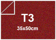 carta Cartoncino MajesticFavini, RedSatin, 290gr, t3 RED SATIN, formato t3 (35x50cm), 290grammi x mq.
