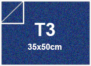 Cartoncino Favini, Majestic Satin, 250 g/m², T3, BLUE SATIN bra1866t3
