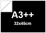 carta Cartoncino Softy Favini Black on White, formato sra3 (32x45cm), 300grammi x mq bra1874sra3
