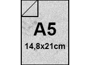 carta Cartoncino PelleElefante, GRIGIOchiaro, a5, 110gr Formato a5 (14,8x21cm), 110grammi x mq bra187a5