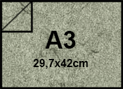 carta Cartoncino PelleElefante, GRIGIO, a3, 110gr Formato a3 (29,7x42cm), 110grammi x mq bra189a3