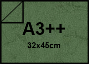 carta Cartoncino PelleElefante, VERDEscuro, sra3, 110gr Formato sra3 (32x45cm), 110grammi x mq bra190sra3