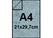 carta Cartoncino PelleElefante, BLUchiaro, A4, 110gr Formato A4 (21x29,7cm), 110grammi x mq.