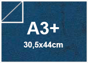 carta Cartoncino PelleElefante BLUSCURO, a3+, 140gr BluScuro, formato a3+ (30,5x44cm), 140grammi x mq.