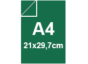 carta SimilLino Zanders VerdreErba123, 125gr, A4 per rilegatura, cartonaggio, formato A4 (21x29,7cm), 125 grammi x mq bra227