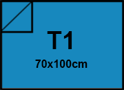 carta SimilLino Zanders BluMedio104, 125gr, t1 per rilegatura, cartonaggio, formato t1 (70x100cm), 125 grammi x mq bra230t1