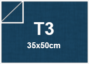 carta Rigata Zanders, bluPRUSSIA, 125gr, t3 per rilegatura, cartonaggio, formato t3 (35x50cm), 125 grammi x mq BRA3163t3