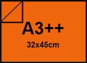 carta SimilTela Fedrigoni ARANCIO, 125gr, sra3 per rilegatura, cartonaggio, formato sra3 (32x45cm), 125 grammi x mq.