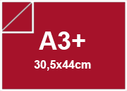 carta SimilTela Zanders 116ROSSO, 125gr, a3+ per rilegatura, cartonaggio, formato a3+ (30,5x44cm), 125 grammi x mq.