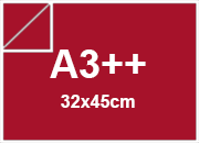 carta SimilTela Zanders 116ROSSO, 125gr, sra3 per rilegatura, cartonaggio, formato sra3 (32x45cm), 125 grammi x mq.