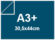 carta SimilTela Zanders 105 BLU, 125gr, a3+ per rilegatura, cartonaggio, formato a3+ (30,5x44cm), 125 grammi x mq.