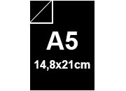 carta Cartoncino REMAKE Favini, 520gr, MIDNIGHT formato A5 (14,8x21cm), 520grammi x mq BRA572A5
