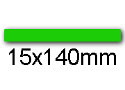 wereinaristea EtichetteAutoadesive 15x140mm(140x15) CartaVERDE bra2962VE.