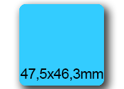 wereinaristea EtichetteAutoadesive, 47,5x46,3(46,3x47,5mm) Carta bra3007AZ.