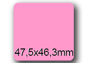 wereinaristea EtichetteAutoadesive, 47,5x46,3(46,3x47,5mm) Carta bra3007RS.