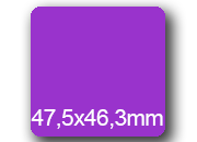 wereinaristea EtichetteAutoadesive, 47,5x46,3(46,3x47,5mm) Carta bra3007VI.