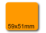 wereinaristea EtichetteAutoadesive, 59x51(51x59mm) Carta bra3034AR.