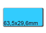 wereinaristea EtichetteAutoadesive, 63,5x29,6(29,6x63,5mm) Carta bra3036AZ.