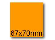 wereinaristea EtichetteAutoadesive, 67x70(70x67mm) Carta BRA3050ar.
