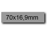 wereinaristea EtichetteAutoadesive. in carta. 70x16.9(16.9x70mm) Carta. 70x17(17x70mm) Carta. BRA3051gr.