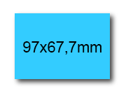 wereinaristea EtichetteAutoadesive, 97x67,7(67,7x97mm) Carta bra3089AZ.