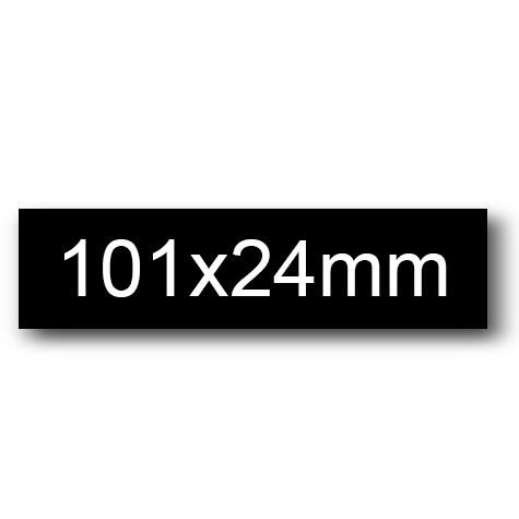 wereinaristea EtichetteAutoadesive, 101x24(24x101mm) Carta AZZURRO, adesivo Permanente, angoli arrotondati, per ink-jet, laser e fotocopiatrici, su foglio A4 (210x297mm).