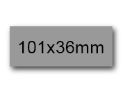 wereinaristea EtichetteAutoadesive, 101x36(36x101mm) Carta bra3103gr.