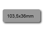 wereinaristea EtichetteAutoadesive, 103,5x36(36x103,5mm) Carta bra3109gr.