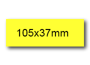 wereinaristea EtichetteAutoadesive, 105x37(37x105mm) Carta bra3117GI.