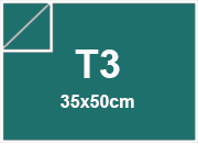 carta SimilTela Luxus verdeBRILLANTE, 125gr, t3 per rilegatura, cartonaggio, formato t3 (35x50cm), 125 grammi x mq.