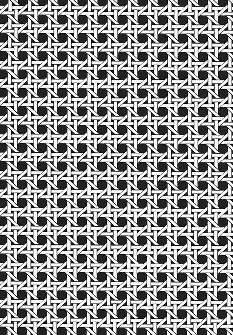 gbc Plastica adesiva a metro, paglia intrecciata su fondo NERO in altezza 45cm. Per rivestire superfici. creare un nuovo spazio in cui vivere, esprimere la propria creativita o realizzare una idea. Tutto ci  adesso possibile. Devi solo scegliere tra i migliaia di disegni della linea d-c-fix deco..