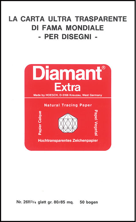  Cartoleria & cancelleria Blocco carta da lucido per disegno  tecnico DIAMANT EXTRA 33x45cm - gbc 3357 - ebottega 3357