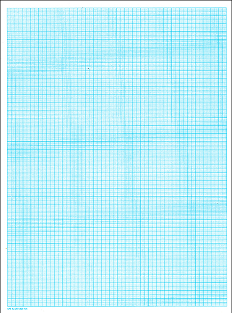 gbc BloccoMillimeterPapier, 50fogli formatoA3 (29,7x42cm) in carta OPACA finissima, colore stampa: Azzurro, legatura: Collato in testa, foliazione: 50 fogli, carta da 85gr. Stampa differenziata per i quadrati da 1mm, 5mm e 10mm.